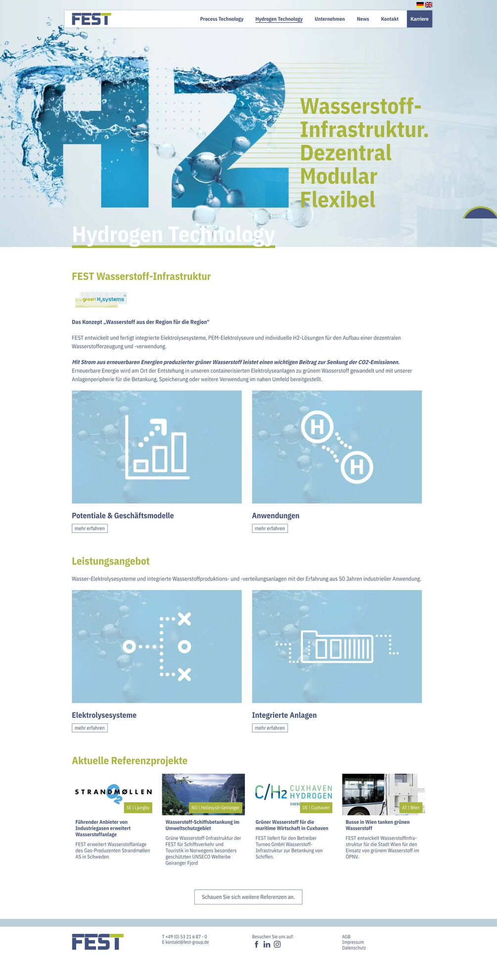 Programmierung einer Website mit dem Contao CMS