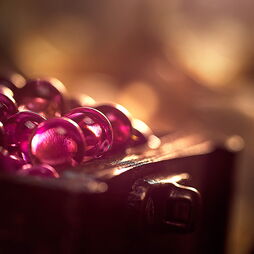 Makrofotografie von Murmeln