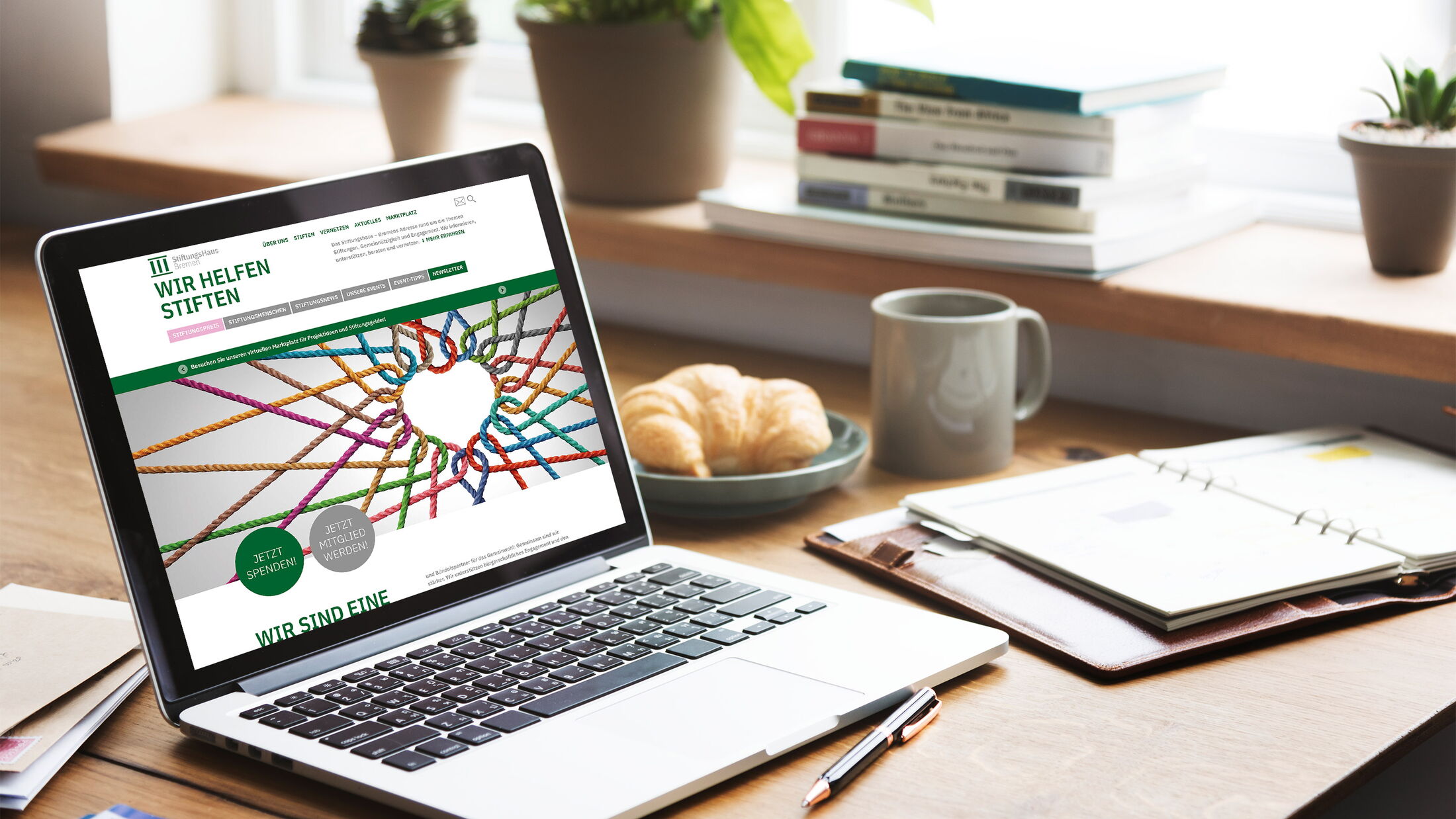 Für eine Bremer Stiftung eine Modernisierung ihrer Contao Webseite