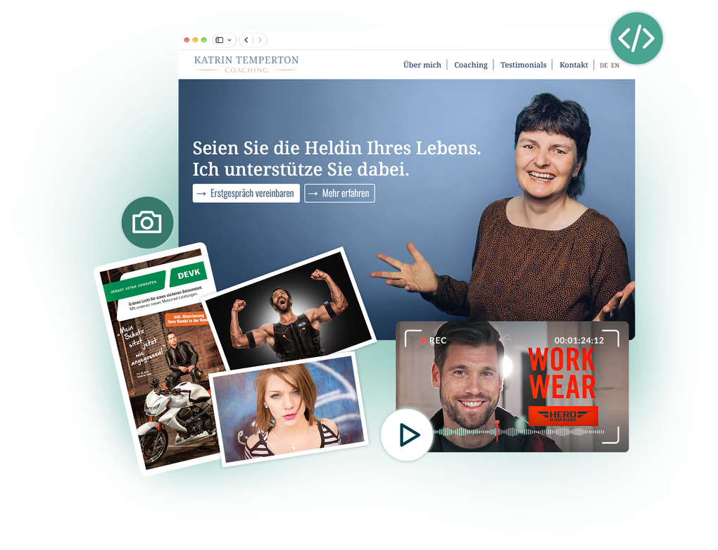 Ich biete Webdesign, Fotografie und Videografie in Ganderkesee an